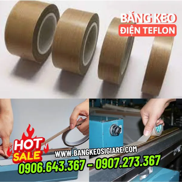 BĂNG KEO CHỊU NHIỆT TEFLON