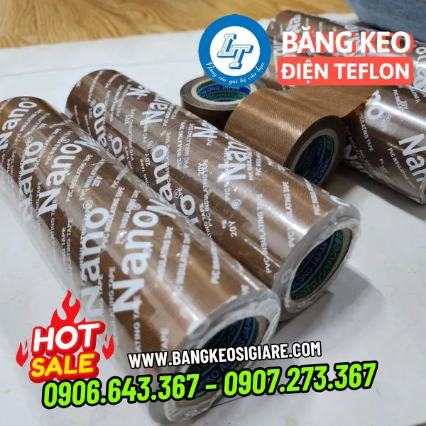 BĂNG KEO CHỊU NHIỆT TEFLON