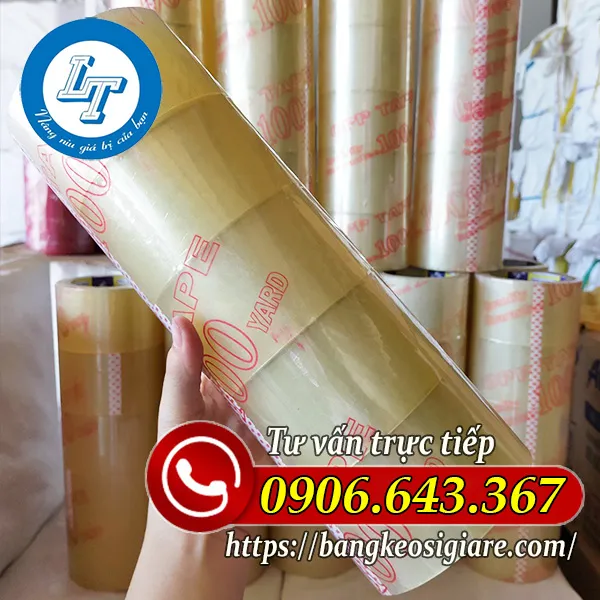 BĂNG KEO TRONG 6CM