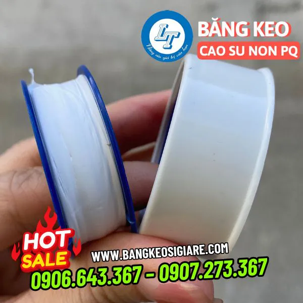BĂNG KEO CAO SU NON PQ