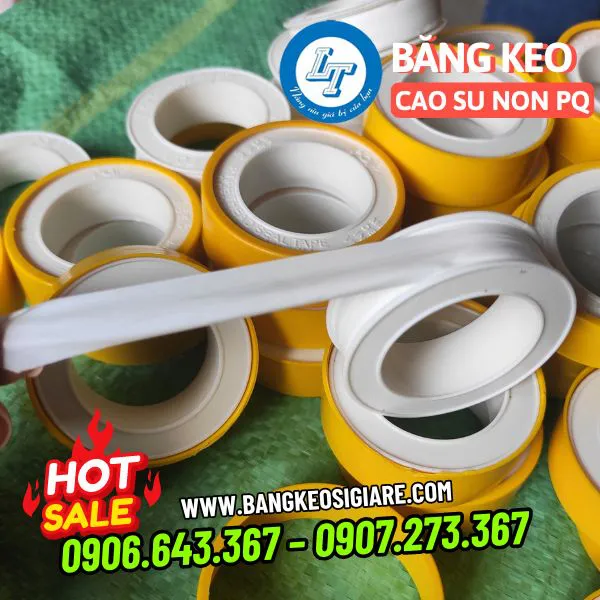 BĂNG KEO CAO SU NON PQ