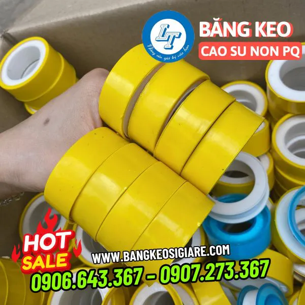 BĂNG KEO CAO SU NON PQ