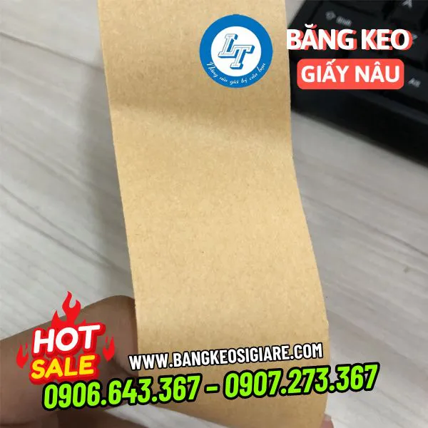 BĂNG KEO GIẤY NÂU