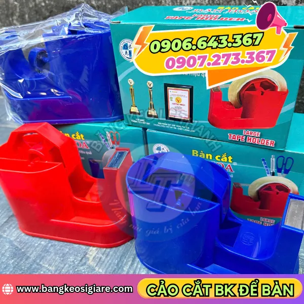 DỤNG CỤ CẮT BĂNG KEO ĐỂ BÀN