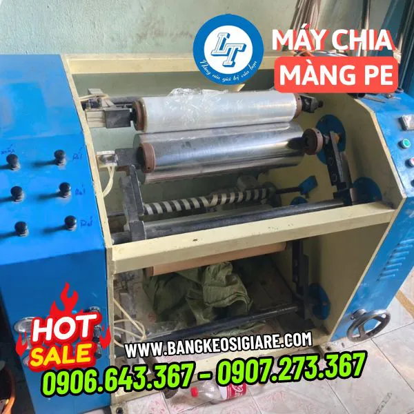 MÁY CHIA CUỘN MÀNG PE