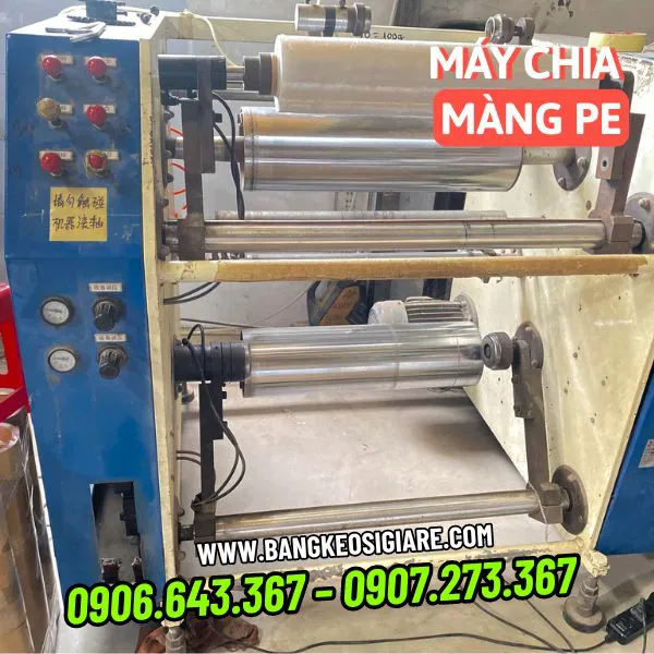 MÁY CHIA CUỘN MÀNG PE