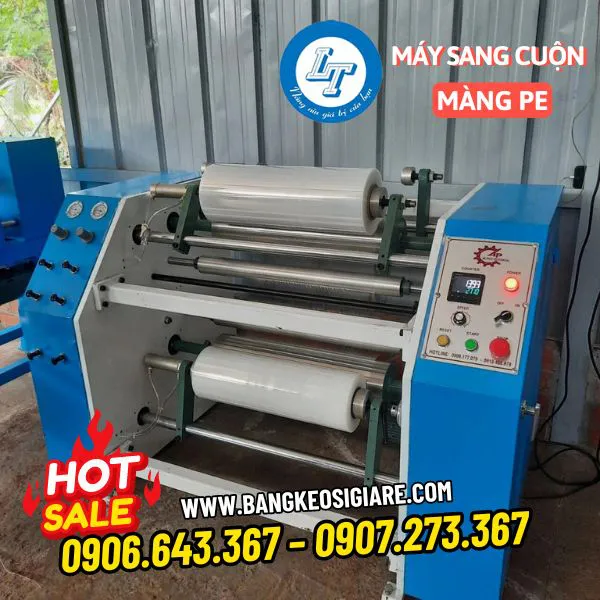MÁY SANG CUỘN MÀNG PE