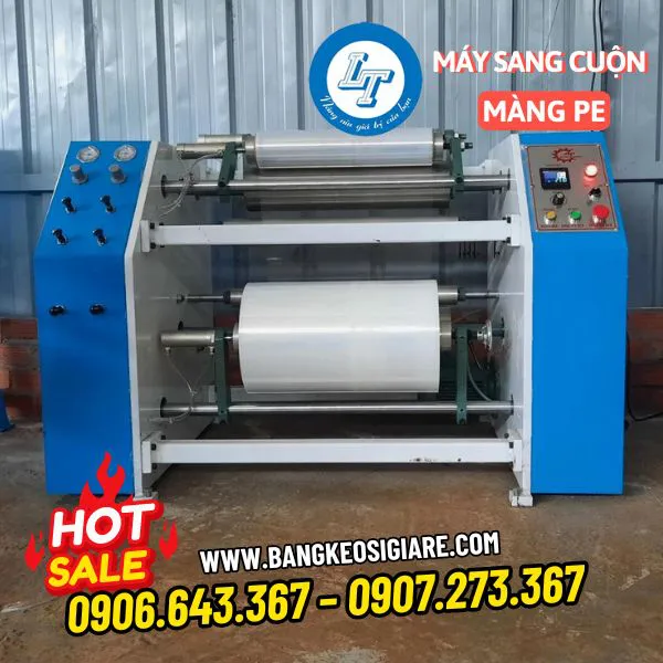 MÁY SANG CUỘN MÀNG PE