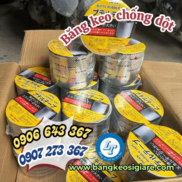 băng keo chống dột nano top one, hàng chính hãng giá rẻ thùng băng keo chống dột nano top one
