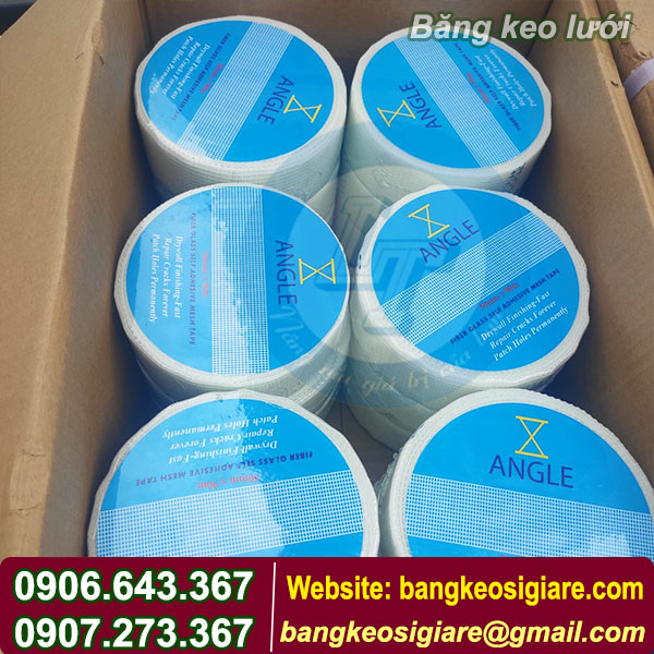 BÁO GIÁ BĂNG KEO LƯỚI XỬ LÝ MỐI NỐI THẠCH CAO thùng băng keo lưới thạch cao