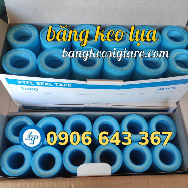 giá sỉ băng keo lụa quấn ống nước chất lượng thùng băng keo cao su non tobo