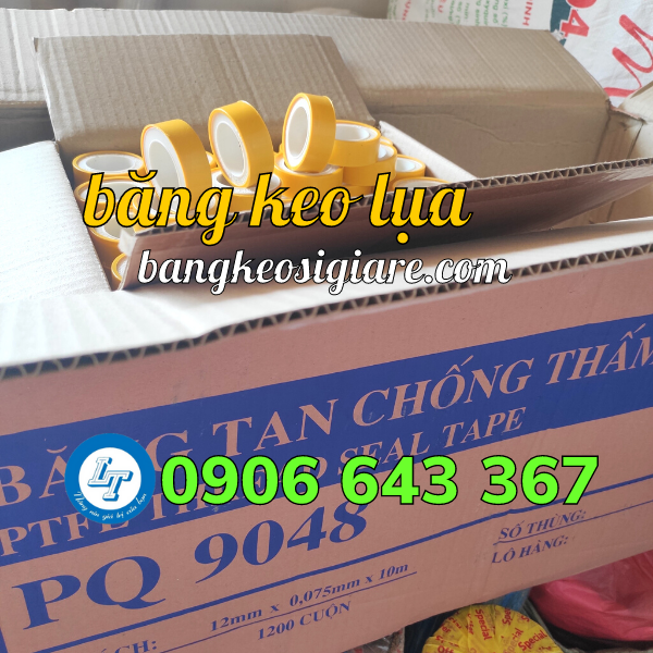 giá sỉ băng keo lụa quấn ống nước chất lượng thùng băng keo cao su non