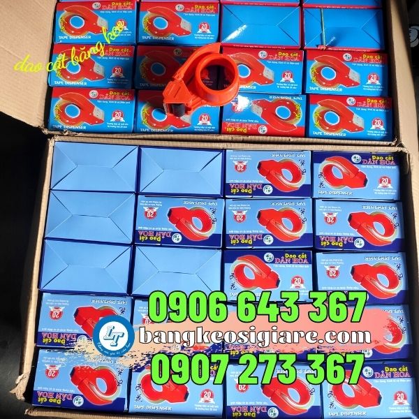 bỏ sỉ dao cắt băng keo cầm tay HCM thùng dao cắt băng keo