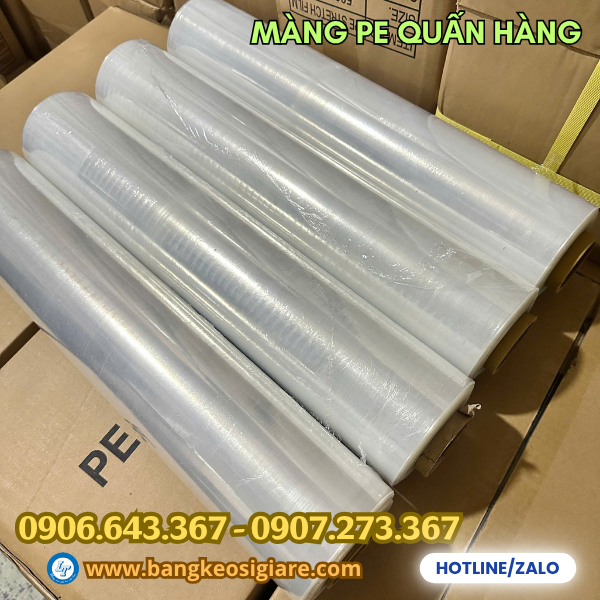 Màng PE trắng 50cm Màng PE trắng 50cm