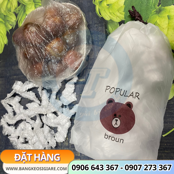 bán túi gấu bọc thực phẩm đóng bịch 100 cái tiện dụng bán túi gấu bọc thực phẩm đóng bịch 100 cái tiện dụng