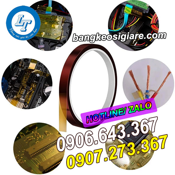 ĐỊA CHỈ CÓ GIÁ BĂNG KEO CHỐNG TĨNH ĐIỆN RẺ NHẤT ứng dụng băng dính chống tĩnh điện