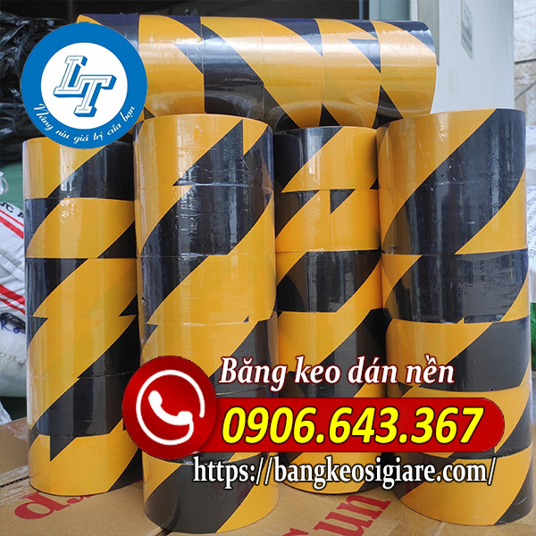 Băng keo dán nền, dán sàn giá sỉ TPHCM Băng keo dán nền cảnh báo nguy hiển