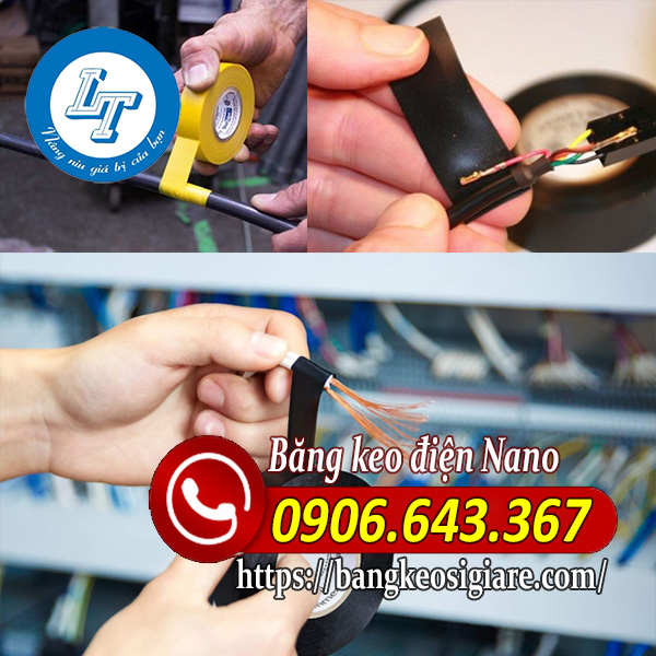 GIá sỉ các loại băng keo điện nano Ứng dụng của băng keo điện