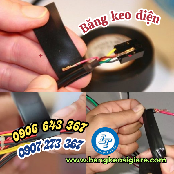 giá sỉ băng keo điện nhiều loại thông dụng ứng dụng băng keo điện
