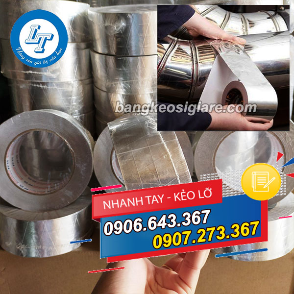 NƠI BÁN BĂNG KEO NHÔM BẠC TẠI TPHCM ỨNG DỤNG BĂNG KEO NHÔM BẠC