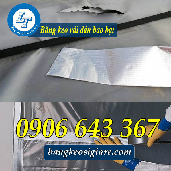 băng keo vải dán bao bạt có giá sỉ bán chạy nhất ứng dụng băng keo vải