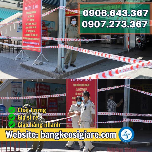 DÂY CĂNG CẢNH BÁO AN TOÀN GIÁ RẺ CHO CÔNG TRÌNH ứng dụng của cuộn rào cảnh báo