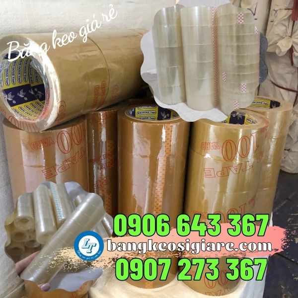 xưởng cung cấp băng keo giá cạnh tranh cao HCM băng keo giá rẻ