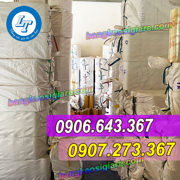 GIÁ SỈ BĂNG KEO DÁN NỀN SỌC TRẮNG ĐỎ 8F xưởng băng keo dán nền
