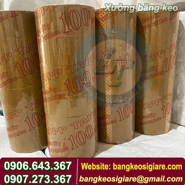 XƯỞNG BĂNG KEO TẠI TPHCM CHẤT LƯỢNG UY TÍN HÀNG ĐẦU băng keo đục