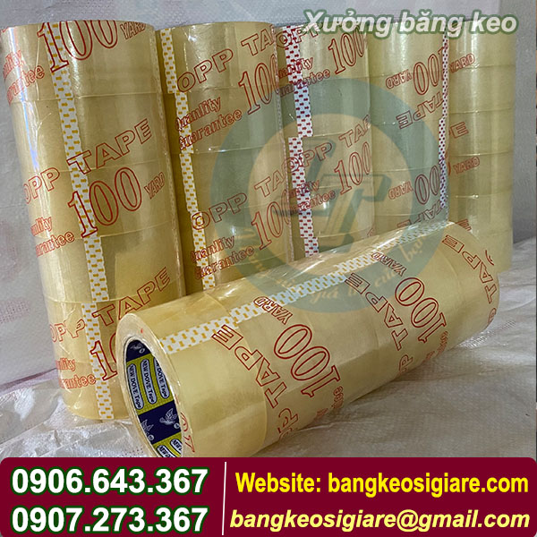 XƯỞNG BĂNG KEO TẠI TPHCM CHẤT LƯỢNG UY TÍN HÀNG ĐẦU băng keo trong