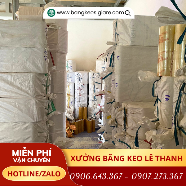 Xưởng băng keo tại HCM Xưởng băng keo tại HCM