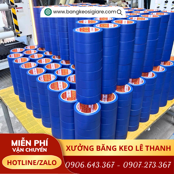 Băng keo chất lượng màu sắc, kích thước đồng đều Băng keo chất lượng màu sắc, kích thước đồng đều