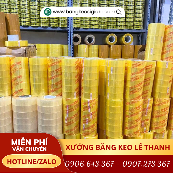 Xưởng băng keo tại HCM Xưởng băng keo tại HCM
