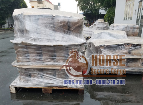 Sử dụng dây thun pallet band thay thế màng PE quấn pallet Sử dụng dây thun pallet band thay thế màng PE quấn pallet