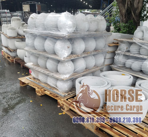 Sử dụng dây thun pallet band thay thế màng PE quấn pallet Sử dụng dây thun pallet band thay thế màng PE quấn pallet