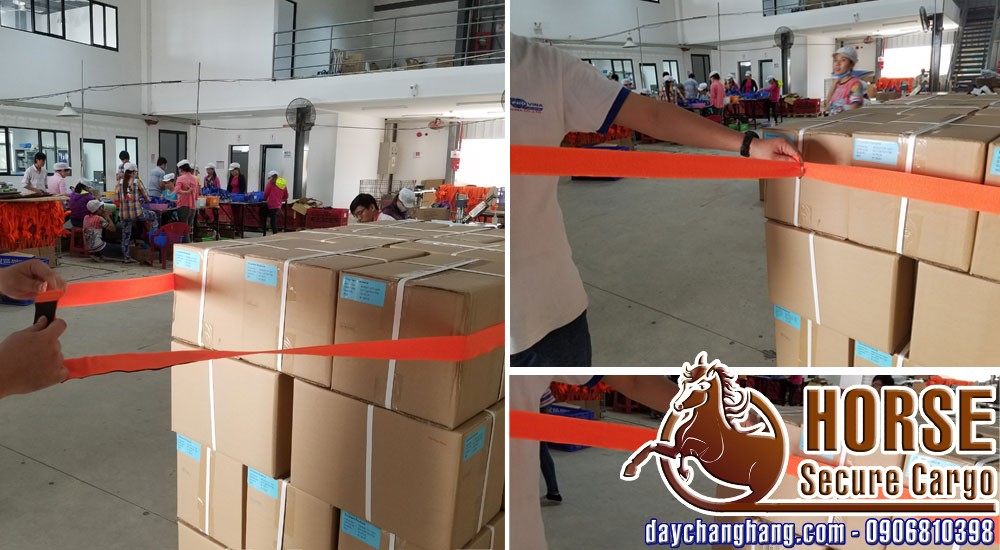 dây chằng hàng Velcro thay thế màng quấn PE dây chằng hàng Velcro thay thế màng quấn PE