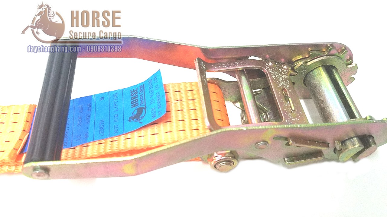 dây chăng tăng đơ 5T bản 50x6m cam không móc dây chăng tăng đơ 5T bản 50x6m cam không móc