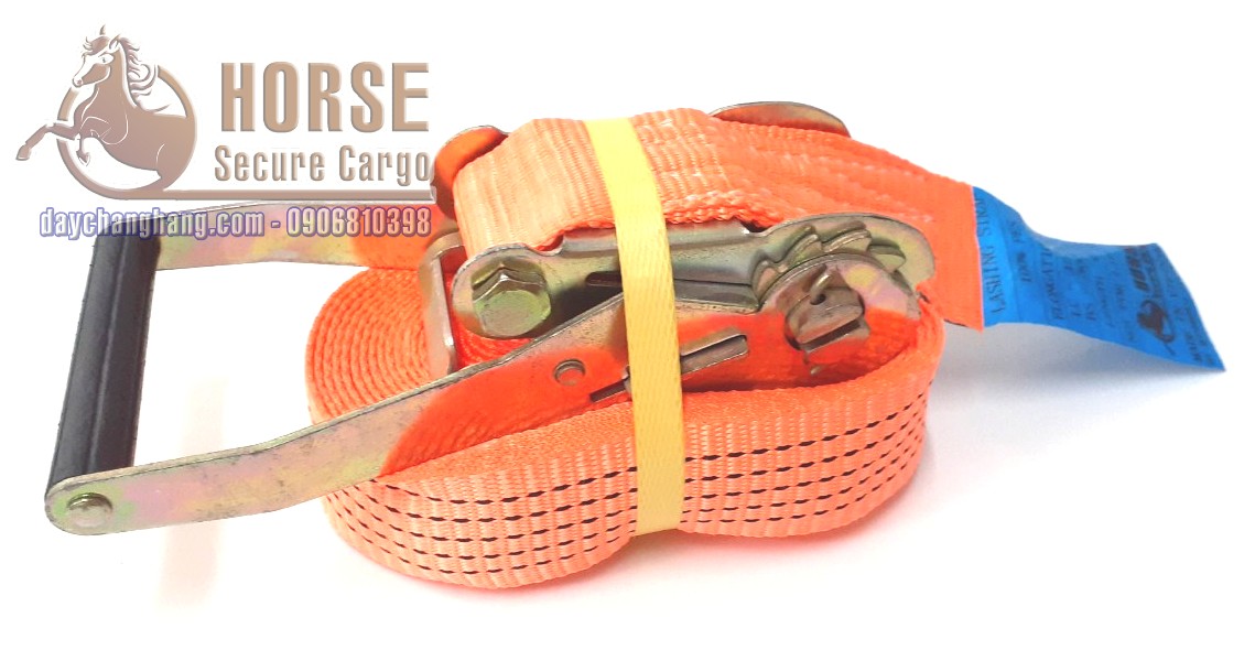 dây chằng tăng đơ 3T bản 50x6m cam không móc dây chằng tăng đơ 3T bản 50x6m cam không móc