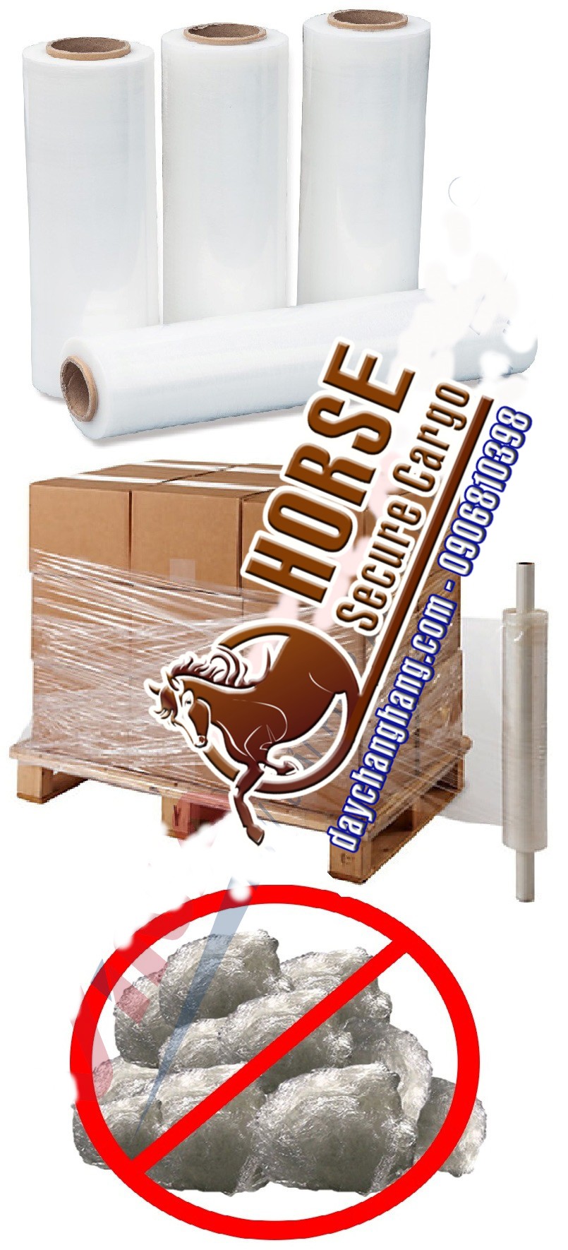 Rác thải từ màng PE Rác thải từ màng PE