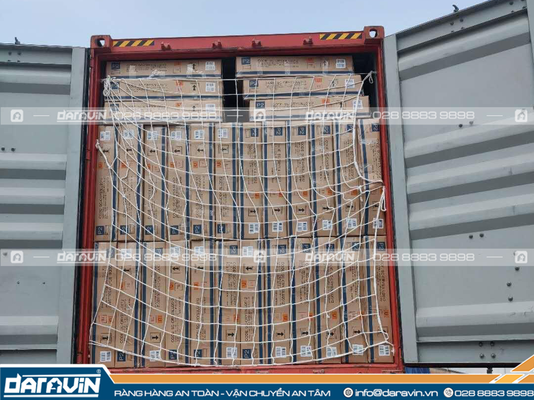Công dụng lưới chắn container Công dụng lưới chắn container
