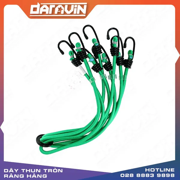 Dây thun chằng hàng mạng nhện 8 nhánh 80cm móc thép