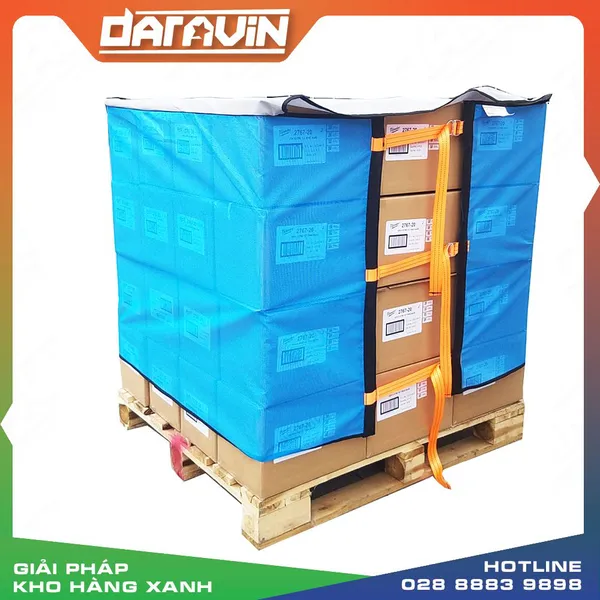 Lưới quấn pallet 1m khóa cam hiệu HORSE
