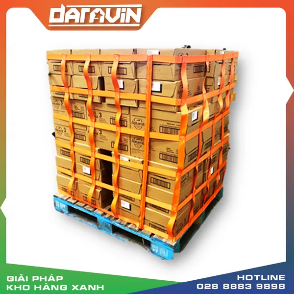 Lưới quấn pallet tái sử dụng dây bẹ