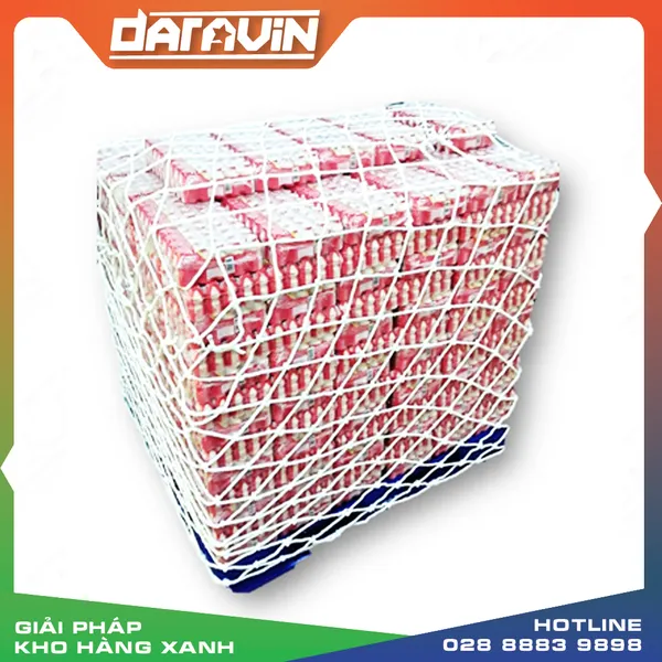 Lưới sợi dù quấn pallet tái sử dụng