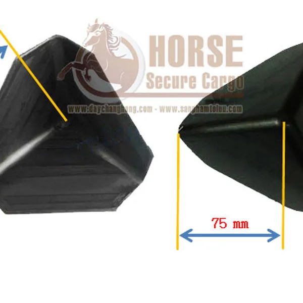 Nẹp góc nhựa, ke nhựa 3 chấu kích thước 75mm