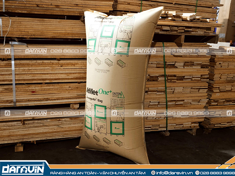 Cấu tạo túi khí chèn hàng Cấu tạo túi khí chèn hàng