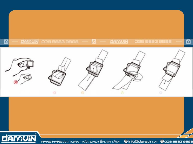 Hướng dẫn sử dụng dây đai composite