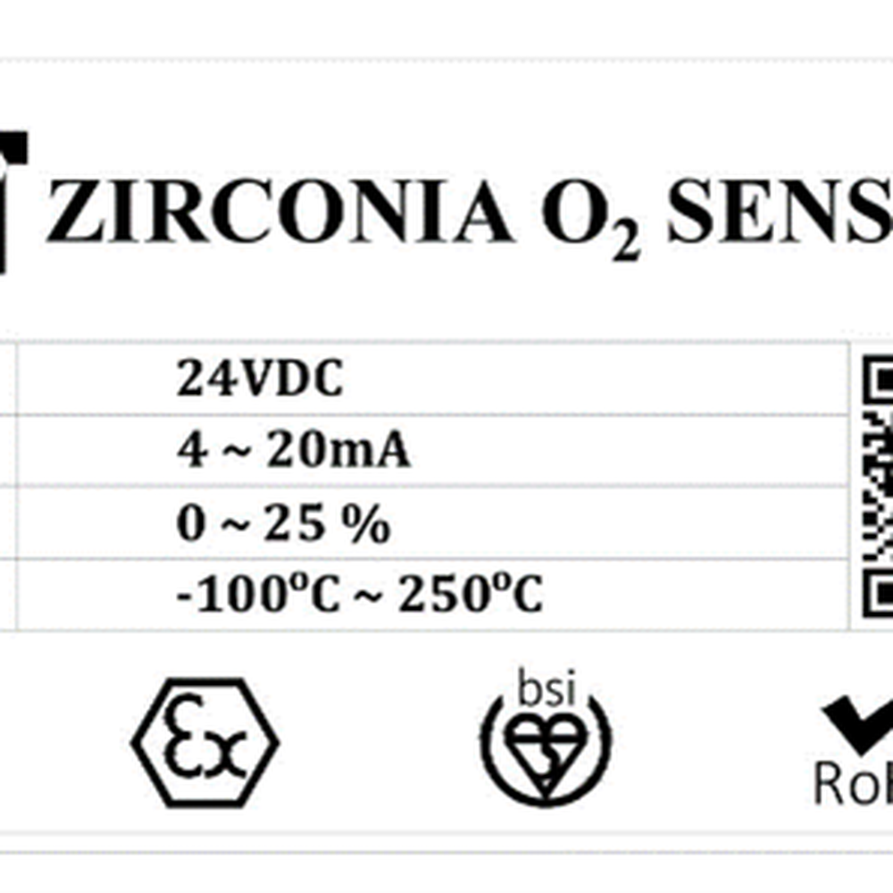 Cảm Biến Oxy Lò Hơi Zirconia