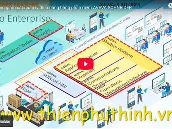 Hệ thống giám sát quản lý điện năng bằng phần mềm AVEVA SCHNEIDER