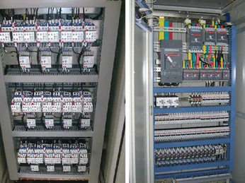 Tủ điện điều khiển động cơ tự động lập trình